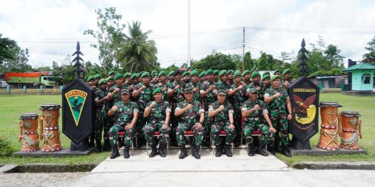 Atensi Pangdam XVII/Cenderawasih Kepada Prajurit Yonif 757/GV Di Timika