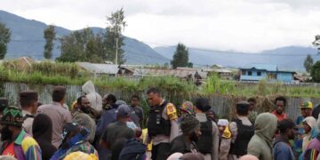 Pengamanan Kampanye Terbuka Partai PKB di Paniai Berjalan Lancar