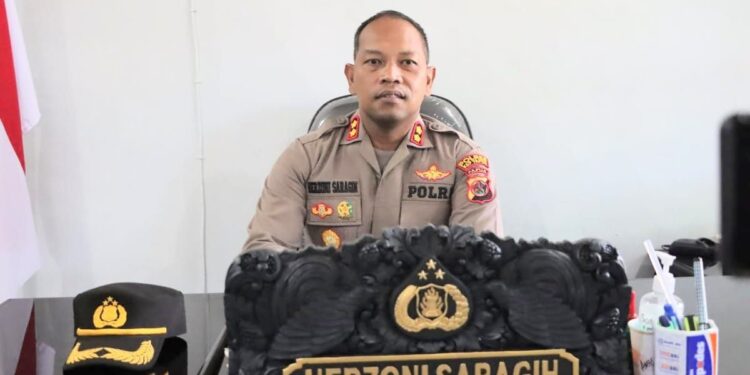 AKBP Herzoni Saragih : Mari Tetap Menjaga Kamtibmas di Kabupaten Kepulauan Yapen