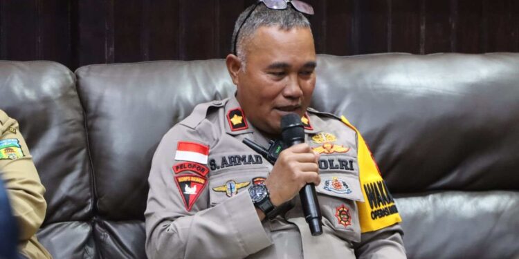 Wakapolres Puncak Jaya Turut Hadiri Rapat Persiapan Pemilu Serentak Tahun 2024