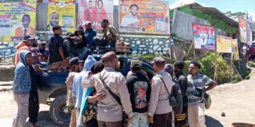 Polres Tolikara Gencar Lakukan Patroli Dialogis Menjelang Pemilu 2024