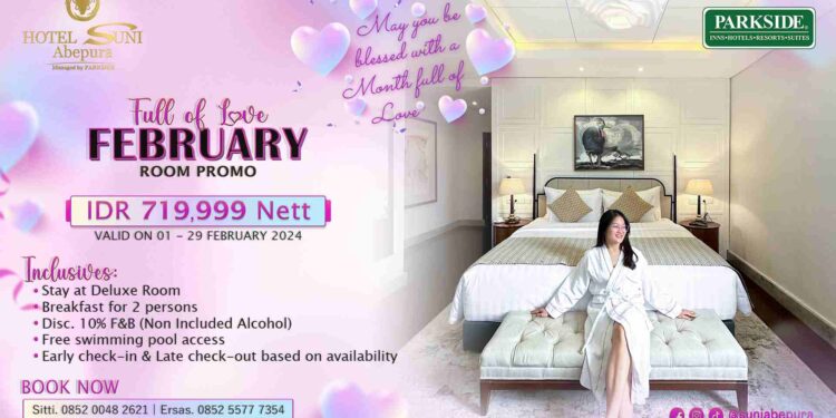 Suni Abepura hadirkan “Full of Love February” dengan promo menarik