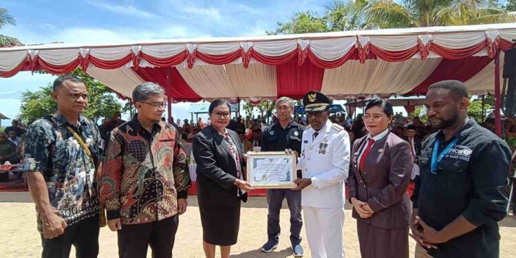 100 Persen Bebas BABS, Pemprov Papua Bari Apresiasi Kinerja Pj Walikota