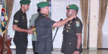 Letkol Inf Justus Mara, Putra Asli Papua Pimpin Kodim 1716/Tolikara