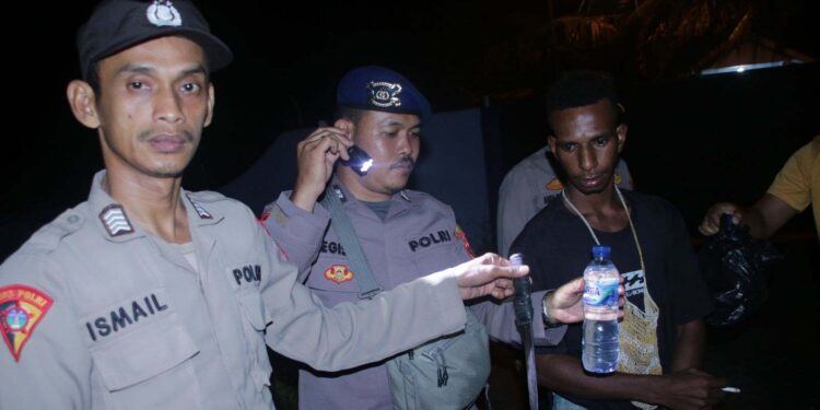 Polres Merauke Gelar Patroli Cipta Kondisi Menjelang Idul Fitri 1445 H