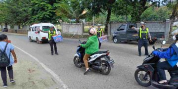 20 Kendaraan Terjaring Dalam KRYD yang di Gelar Polsek Jayapura Selatan