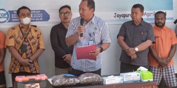 BNN Papua Musnahkan Barang Bukti 1 Kilogram Ganja