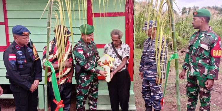 Selain menjaga kedaulatan NKRI, TNI juga bertugas meringkan beban Masyarakat