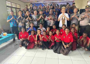 Dandim 1706/Nduga Turut Launching Nduga Pandai Berhitung