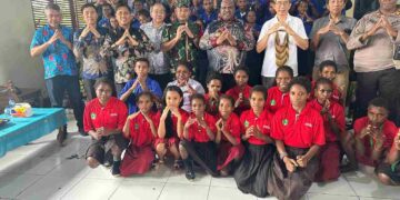 Dandim 1706/Nduga Turut Launching Nduga Pandai Berhitung