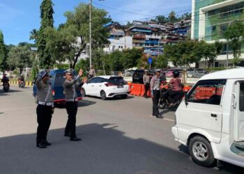 Hari Ke-12 Operasi Patuh Cartenz 2024 Polda Papua: Polda Papua Gelar Razia Kendaraan