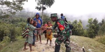 Hubungan Baik, Babinsa Koramil 1710-05/Jila Rutin Gelar Komsos Bersama Warga Binaan