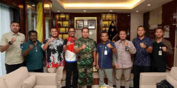 Pangdam XVII/Cenderawasih Menerima Kunjungan EGM PT Pertamina Region Papua Maluku