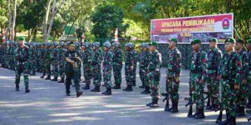 Danrindam XVII/Cenderawasih Pimpin Upacara Pembukaan Prodi Diktukbasus TNI AD TA 2024