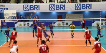 Turnamen Bola Voli Kapolri CUP 2024, Maluku dan Papua Raih Kemenangan Telak di Hari Kedua