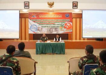 Sosialisasi P4GN Semester II 2024: Komitmen Prajurit Korem 172/PWY Menangkal Bahaya Narkoba