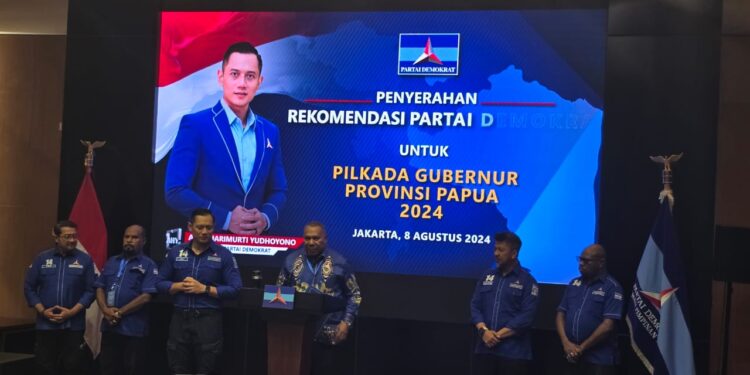 DPP Partai Demokrat Serahkan Surat Rekomendasi Bagi MDF-AR