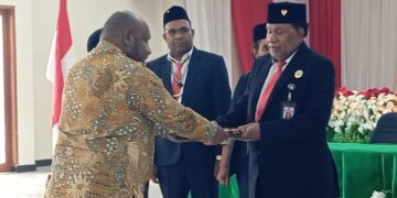 Dua Bacagub dan Cawagub Papua Pegunungan Lolos Verifikasi Keaslian Orang Papua