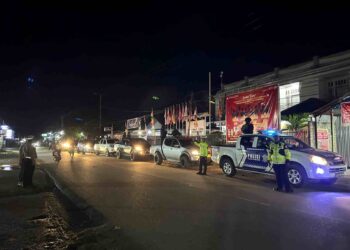 Patroli Show of Force Satgas OMPC II Polda Papua di Nabire, Wujud Kesiapsiagaan Amankan Pilkada Papua Tengah