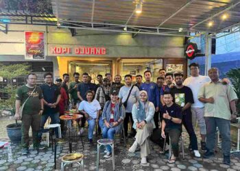 Satgas Humas Ops Damai Cartenz Ajak Awak Media Jayapura Pererat Kerjasama