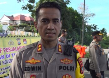 Amankan Pilkada Saat Pencoblosan, Polres Sorong Lakukan Penyekatan