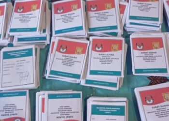 Perhitungan Suara di TPS 26 Mari – Yo Kantongi 317 Suara