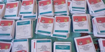 Perhitungan Suara di TPS 26 Mari – Yo Kantongi 317 Suara