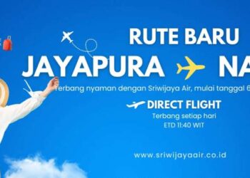 Sriwijaya Air Perluas Jaringan Penerbangan di Papua, Perkenalkan Rute Baru dari dan ke Nabire