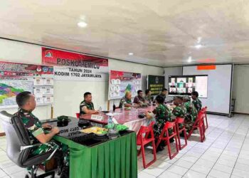 Dandim Jayawijaya Pimpin Rapat Internal, Bahas Beberapa Isu Penting