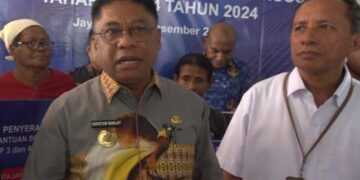 Ribuan Bansos  Disalurkan Kemensos RI Bagi Masyarakat di Kota Jayapura