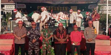 Canangkan Gerbang Natal, Pemkot Tekankan Junjung Tinggi Toleransi Beragama di Kota Jayapura