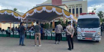 Polres Keerom Laksanakan Pengamanan Rangakain Giat Pesparawi Ke XIV Kab. Keerom