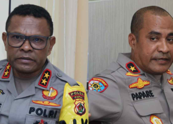 Kapolda Papua dan Kapolda Papua Tengah Laksanakan Rakor Bahas Percepatan Operasional Polda Papua Tengah