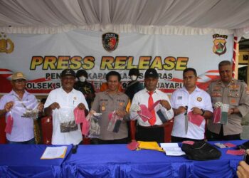 Polsek Sentani Timur Berhasil Ungkap Kasus Jambret dan Narkoba