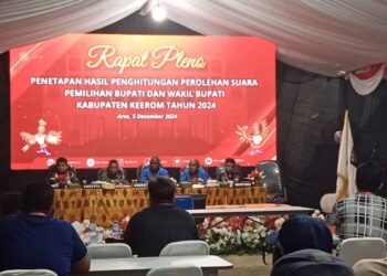 Piter – Daud Raih Suara Terbanyak di Kabupaten Keerom