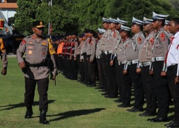 Polda Papua gelar Apel Gabungan dalam rangka Pengamanan Nataru