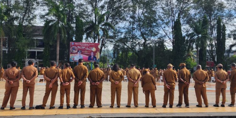 Pimpin Apel Perdana di 2025, Pj. Sekda PBD Minta Pegawai Tingkatkan Kinerja