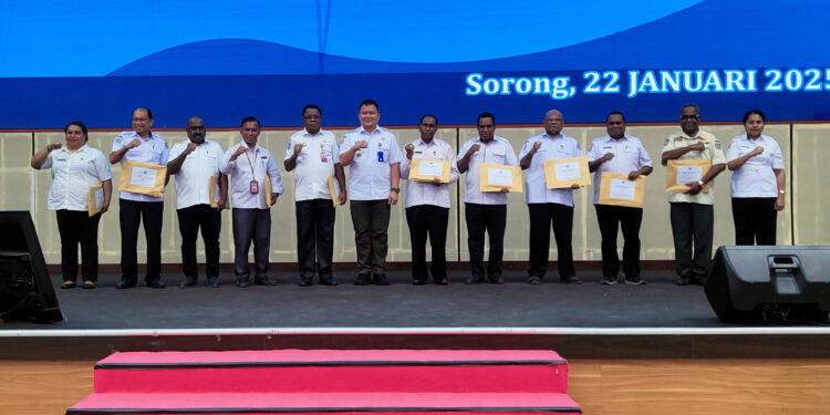 DPA-SKPD Kota Sorong Telah Diserahkan Kepada 28 OPD dari 47 OPD