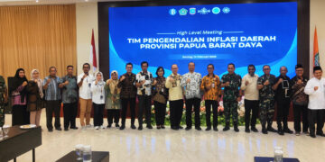 Tim Pengendalian Inflasi Daerah Papua Barat Daya Gelar High Level Meeting di Sorong