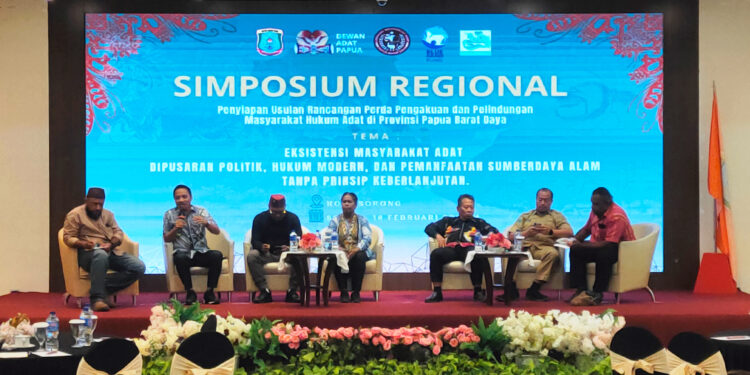 Simposium Regional : Pengakuan dan Perlindungan Masyarakat Hukum Adat di Papua Barat Daya