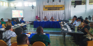 Rapat Persiapan Rekrutmen Terpadu Polri 2025 Subpanda Papua Barat Daya Digelar di Kota Sorong