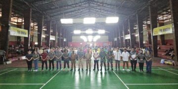 Turnamen Bulutangkis Kapolda Papua Tengah Cup I 2025 Resmi Dibuka