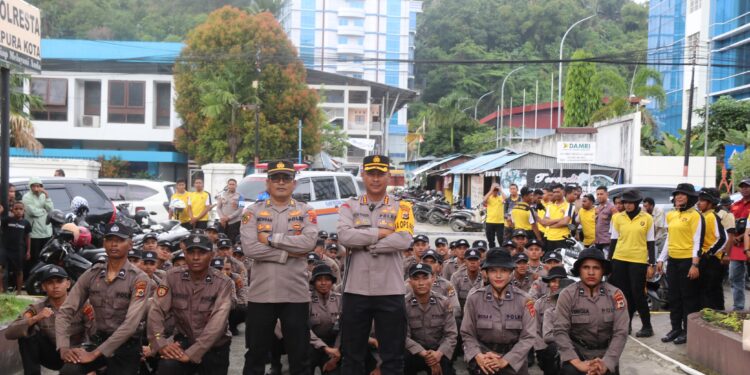 78 Personel Ikuti Giat Pembinaan Tradisi, Kapolresta : Kalian Adalah Motor-motor Penggerak
