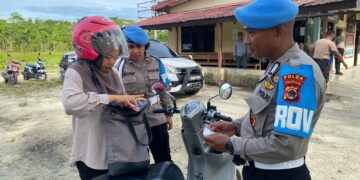Bid Propam Polda Papua Lakukan Gaktibplin di Polres Keerom