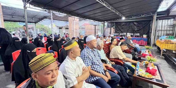Polsek Kawasan Bandara Sentani Gelar Buka Puasa Bersama Anak-anak Pondok Pesantren Al Khoiriyah dan Stakeholder Bandara