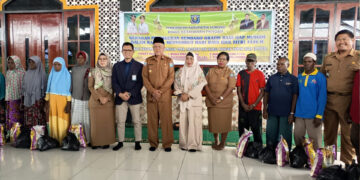 Jelang Hari Raya Idul Fitri Dinas Ketahanan Pangan Kab. Sorong Distribusikan 650 Paket Sembako Gratis Bagi OAP