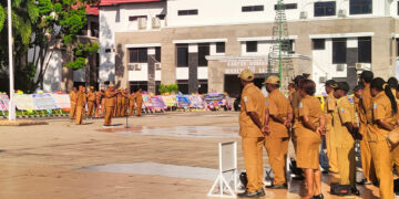 Pemerintah Kota Sorong Gelar Apel Pagi: Dorong Disiplin ASN dan Percepatan Rekonsiliasi Anggaran