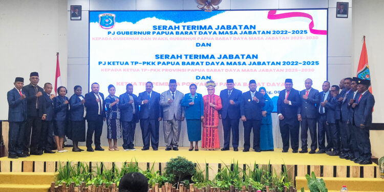 Serah Terima Jabatan Gubernur dan Wakil Gubernur PBD Periode 2025–2030 Resmi Digelar