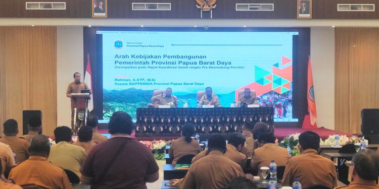 Pemerintah PBD Gelar Rapat Koordinasi Pra-Musrenbang 2025