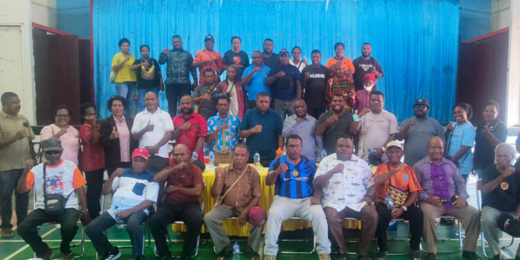 Rapat Pembentukan Panitia Ranting Thabisan Episcopat Sorong Raya Berlangsung Sukses